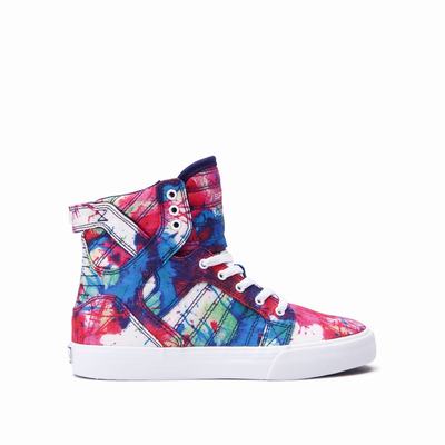 Gyerek Supra SKYTOP Magasszárú Cipő HU351872 Színes